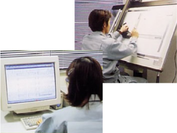 高度な技術力によって先進の工事